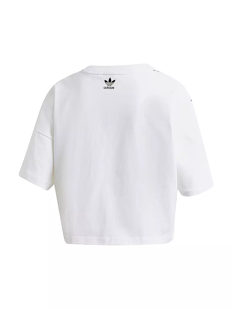 ADIDAS | T-Shirt Cropped Fit | weiß
