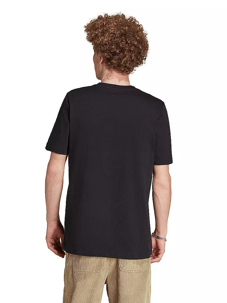 ADIDAS | T-Shirt TREFOIL | schwarz