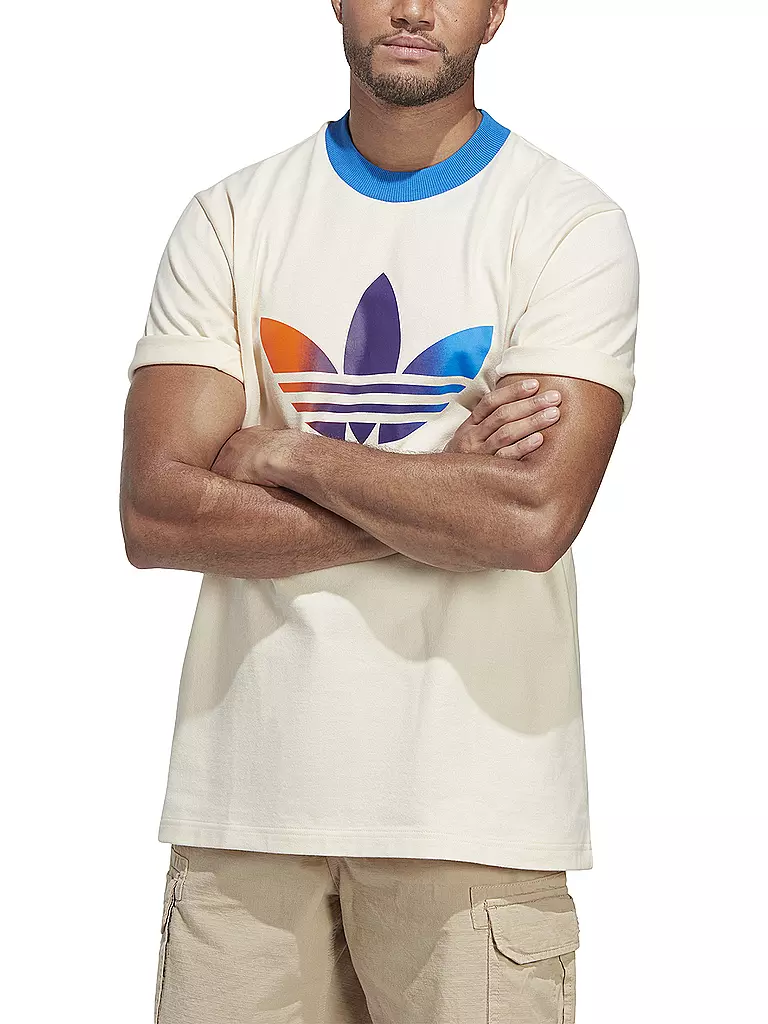 ADIDAS | T-Shirt TREFOIL | beige