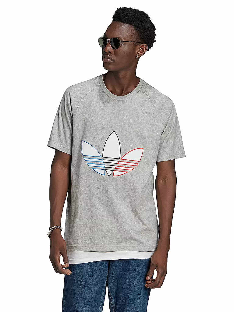 ADIDAS | T-Shirt | grau