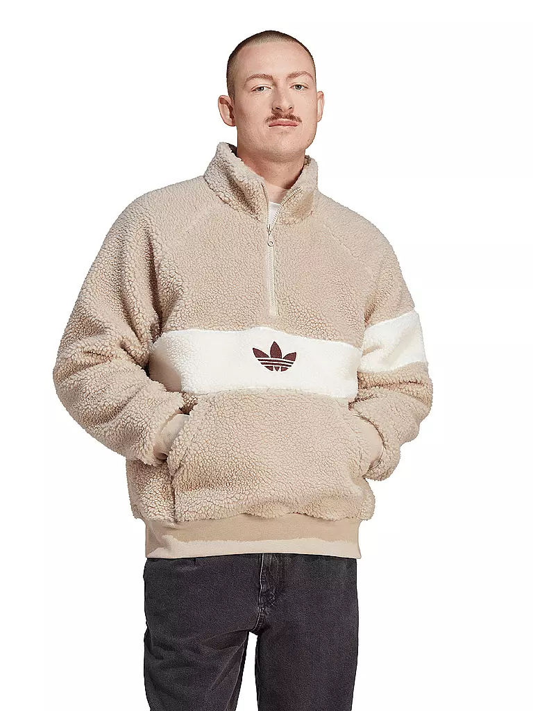 ADIDAS | Troyerpullover | beige