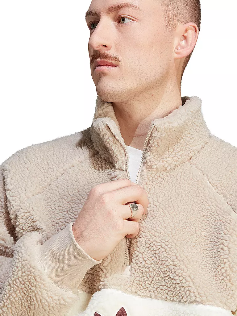 ADIDAS | Troyerpullover | beige