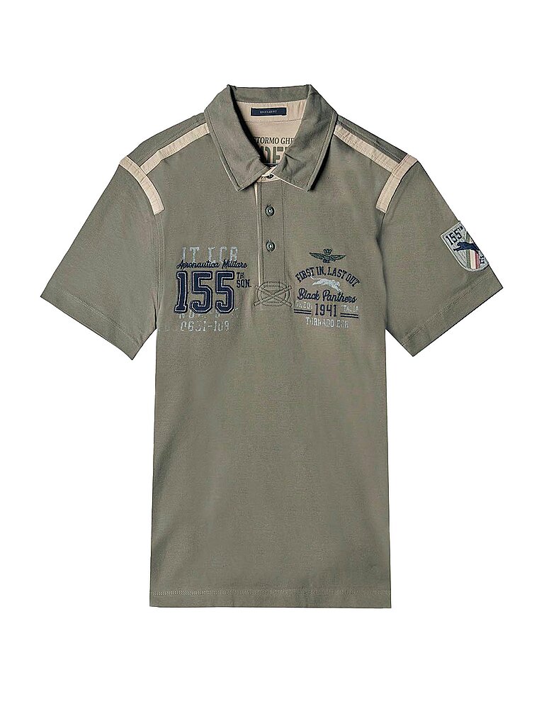 AERONAUTICA MILITARE Poloshirt olive | M