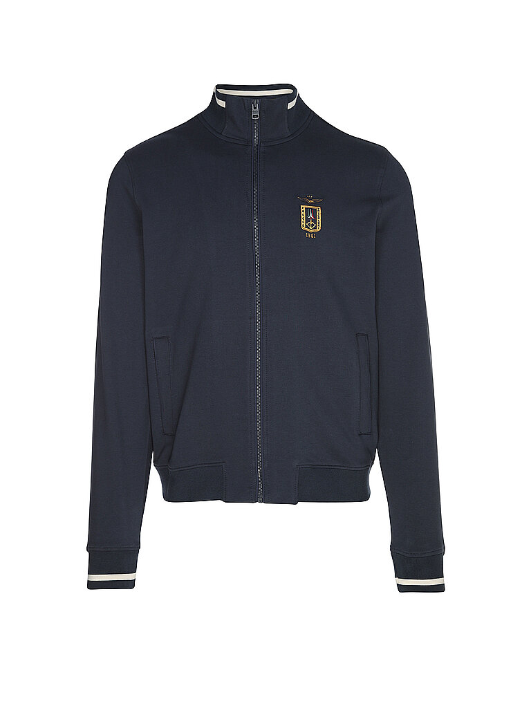 AERONAUTICA MILITARE Sweatjacke dunkelblau | L