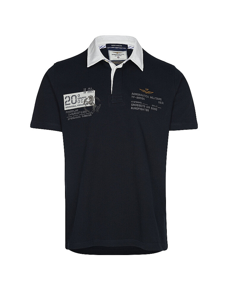 Aeronautica Militare Poloshirt | Xxl Dunkelblau