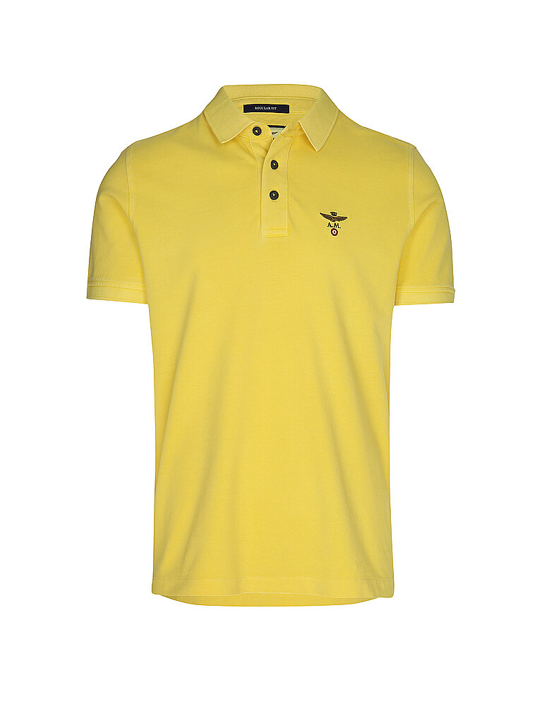 AERONAUTICA MILITARE Poloshirt gelb | XXL