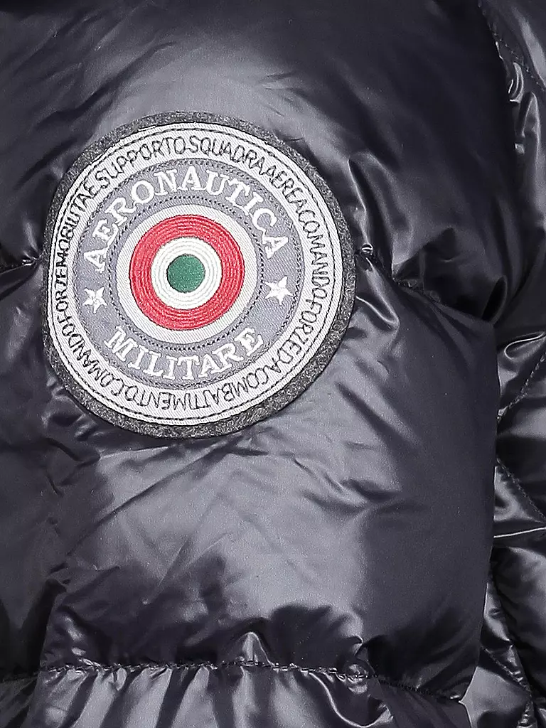 AERONAUTICA MILITARE | Daunen-Steppjacke | schwarz