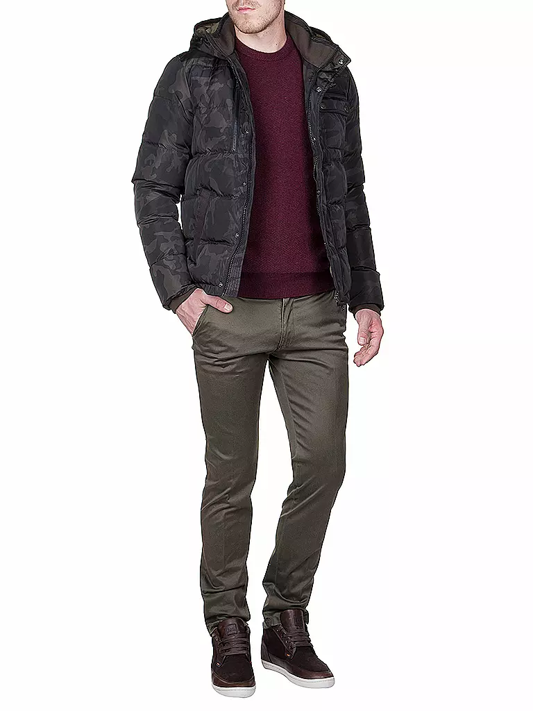 AERONAUTICA MILITARE | Daunenjacke "Camo" | grün