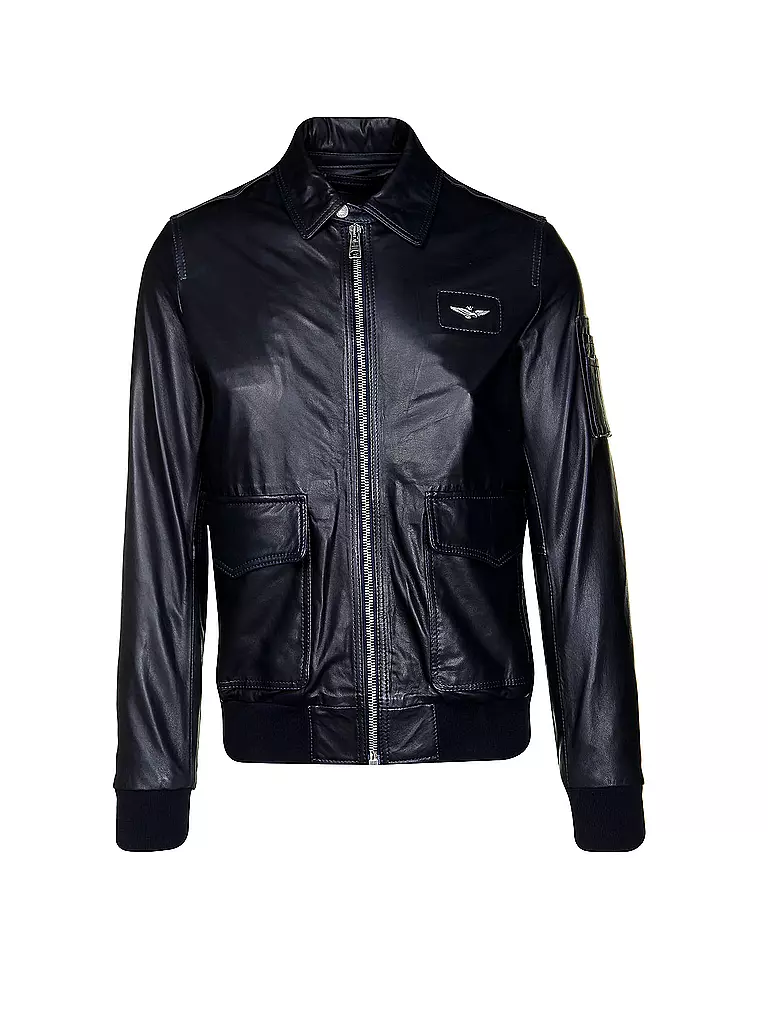 AERONAUTICA MILITARE | Lederjacke | blau