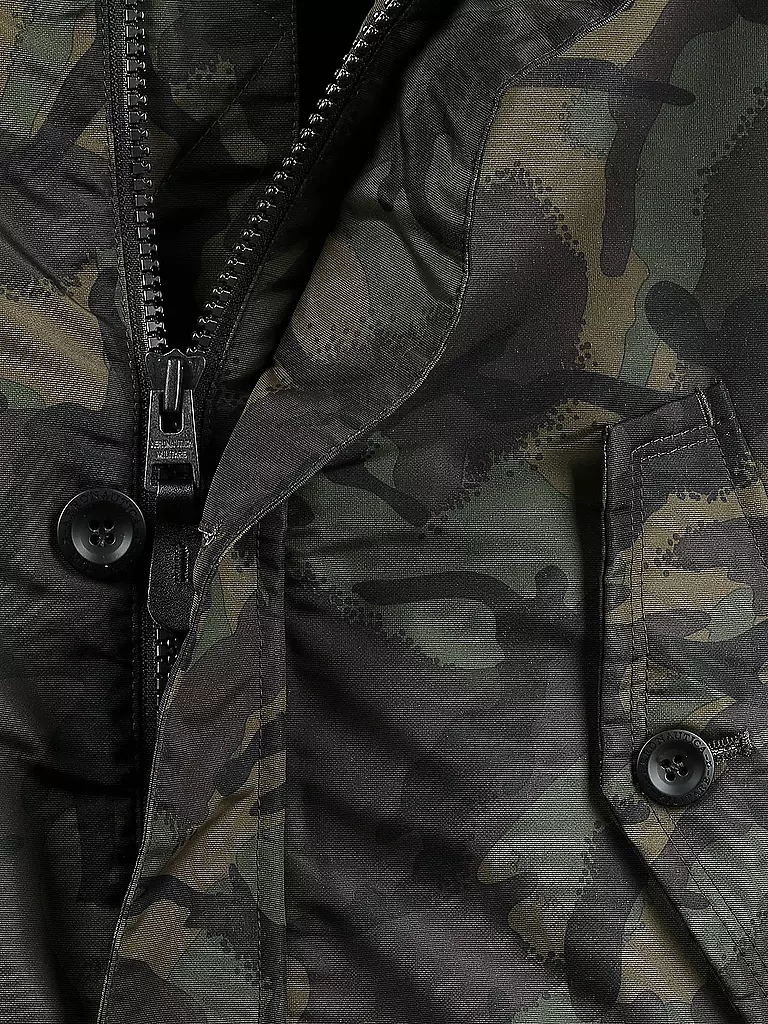 Giubbotto Uomo Mimetica Combat Caccia Tattica Tattico Parka