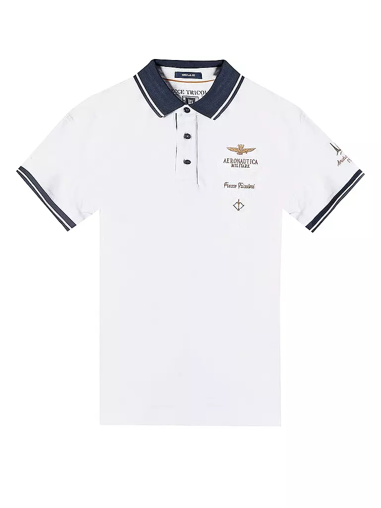 AERONAUTICA MILITARE | Poloshirt  | weiss