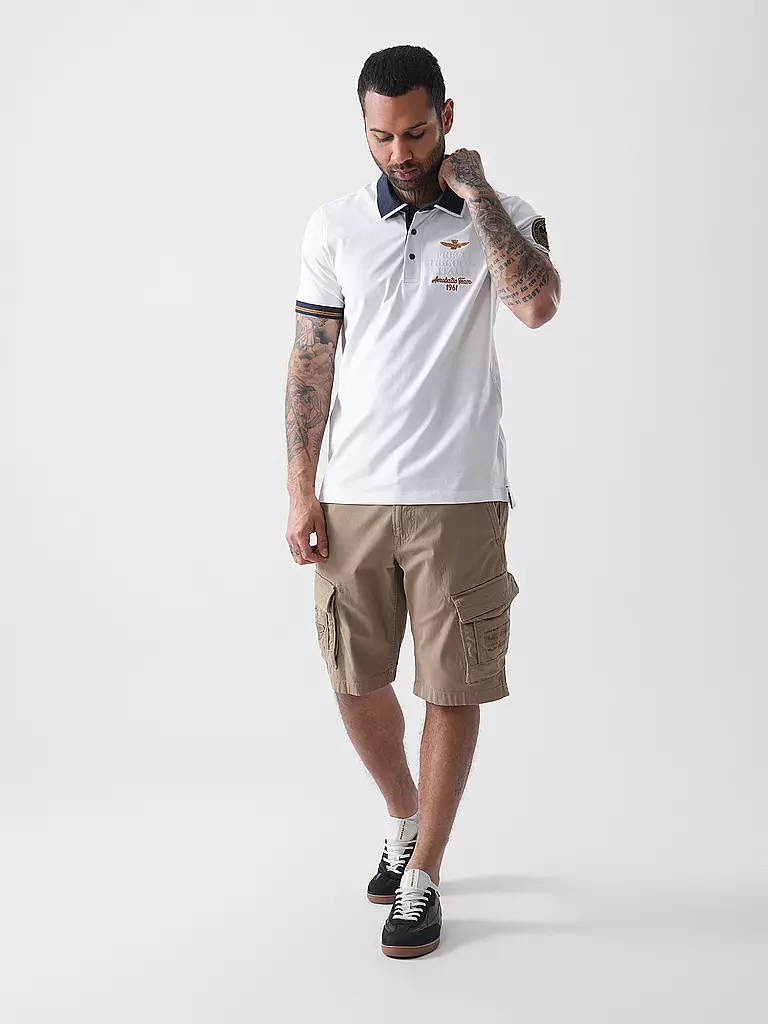 AERONAUTICA MILITARE | Poloshirt  | weiss