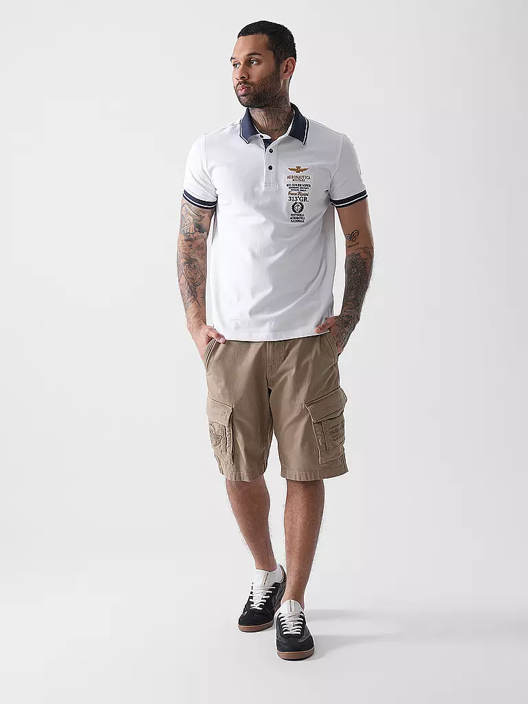 AERONAUTICA MILITARE | Poloshirt  | weiss