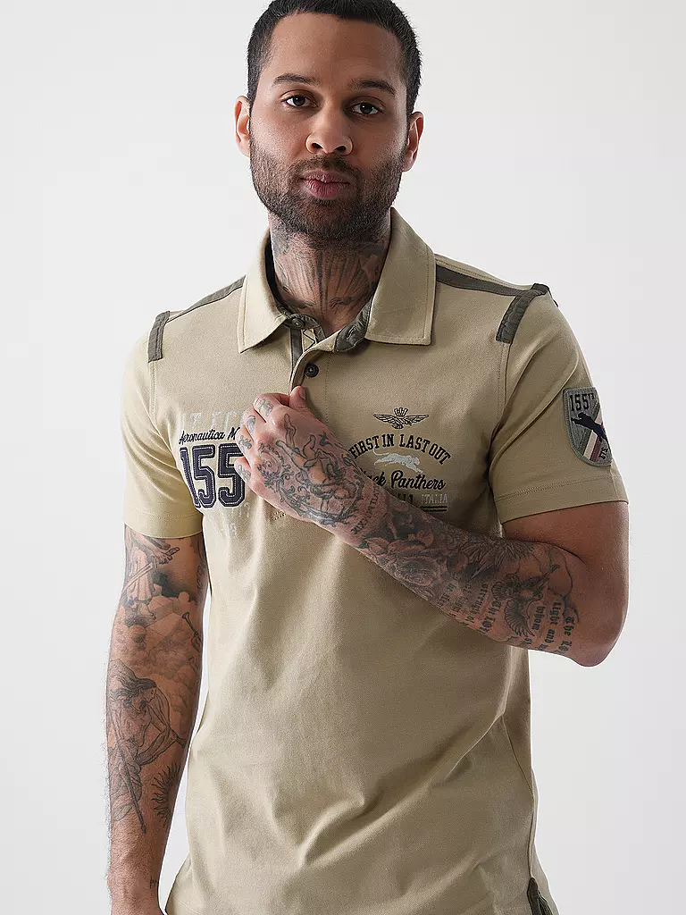 AERONAUTICA MILITARE | Poloshirt  | beige