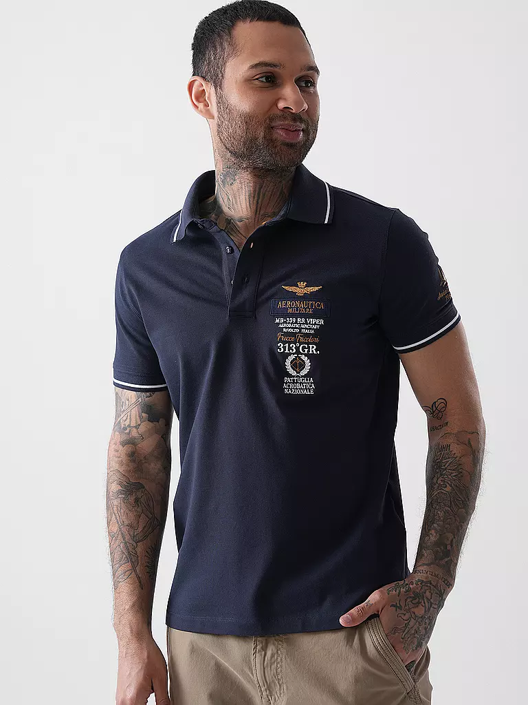 AERONAUTICA MILITARE | Poloshirt  | dunkelblau