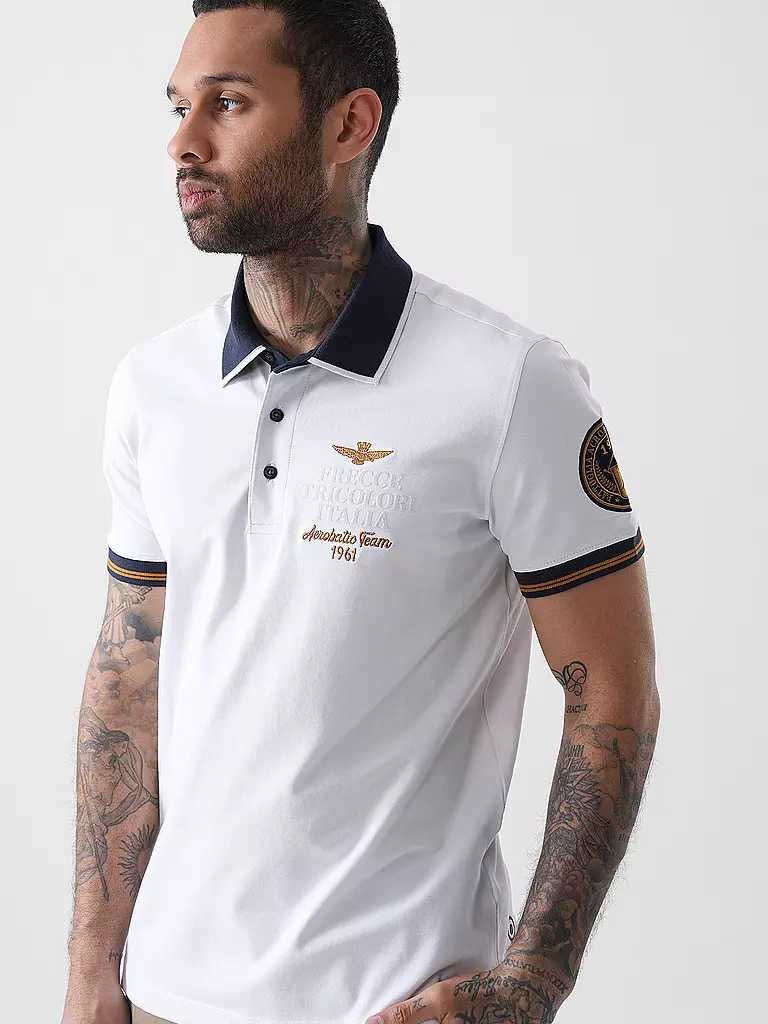 AERONAUTICA MILITARE | Poloshirt  | weiss
