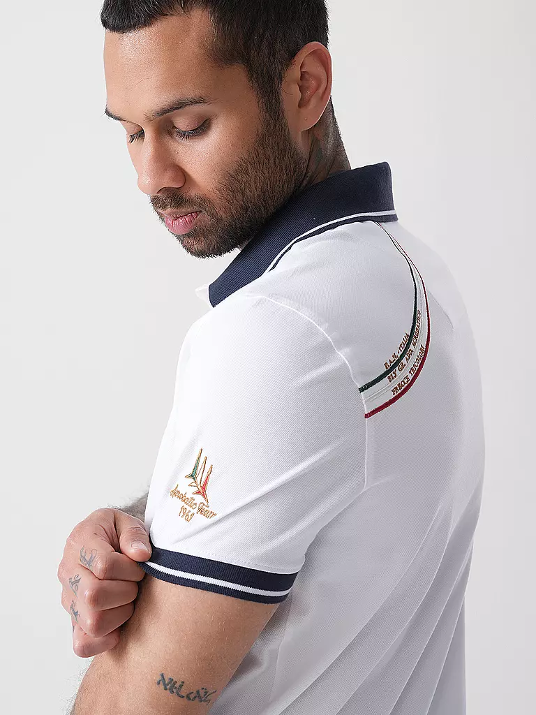 AERONAUTICA MILITARE | Poloshirt  | weiss