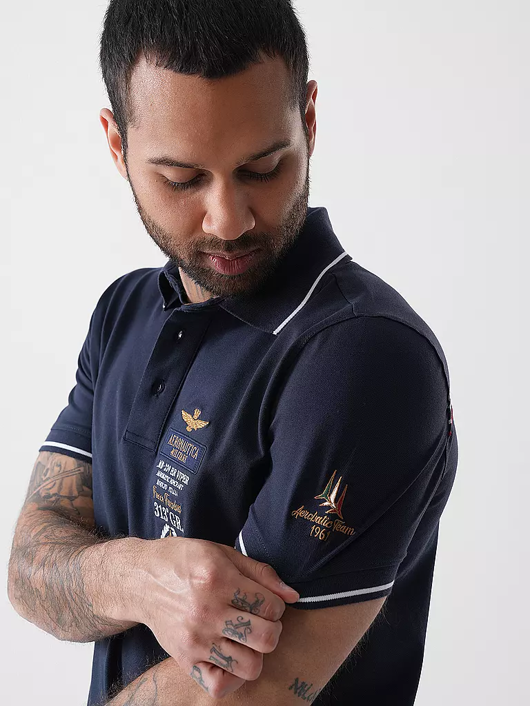 AERONAUTICA MILITARE | Poloshirt  | dunkelblau