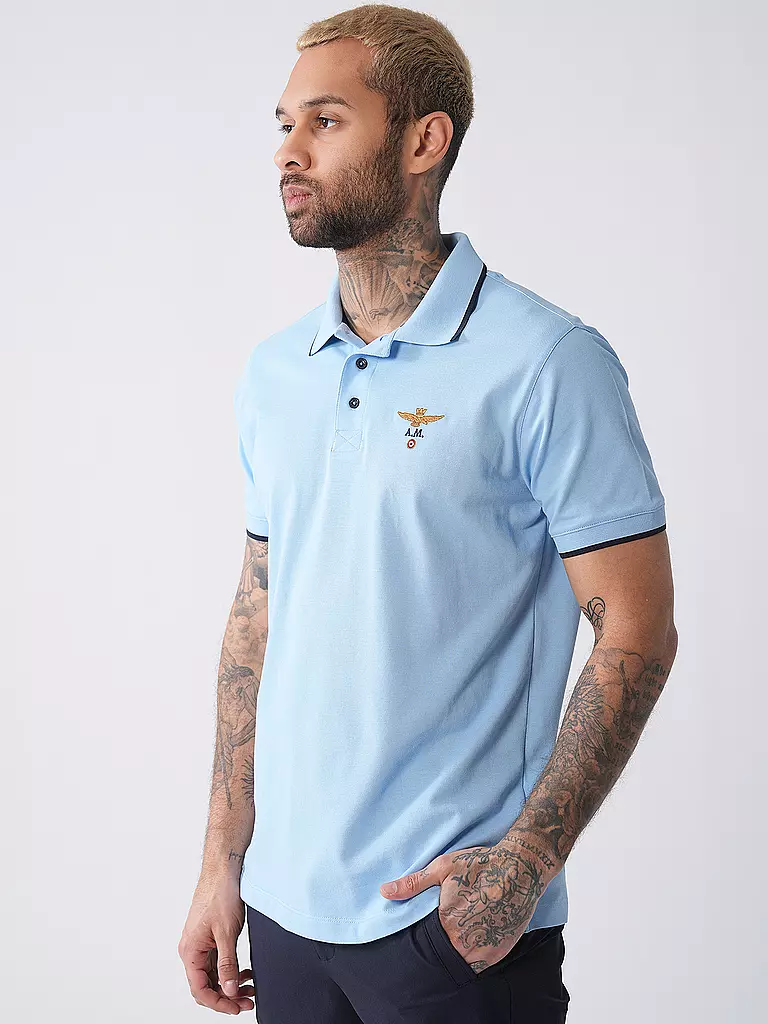 AERONAUTICA MILITARE | Poloshirt | hellblau