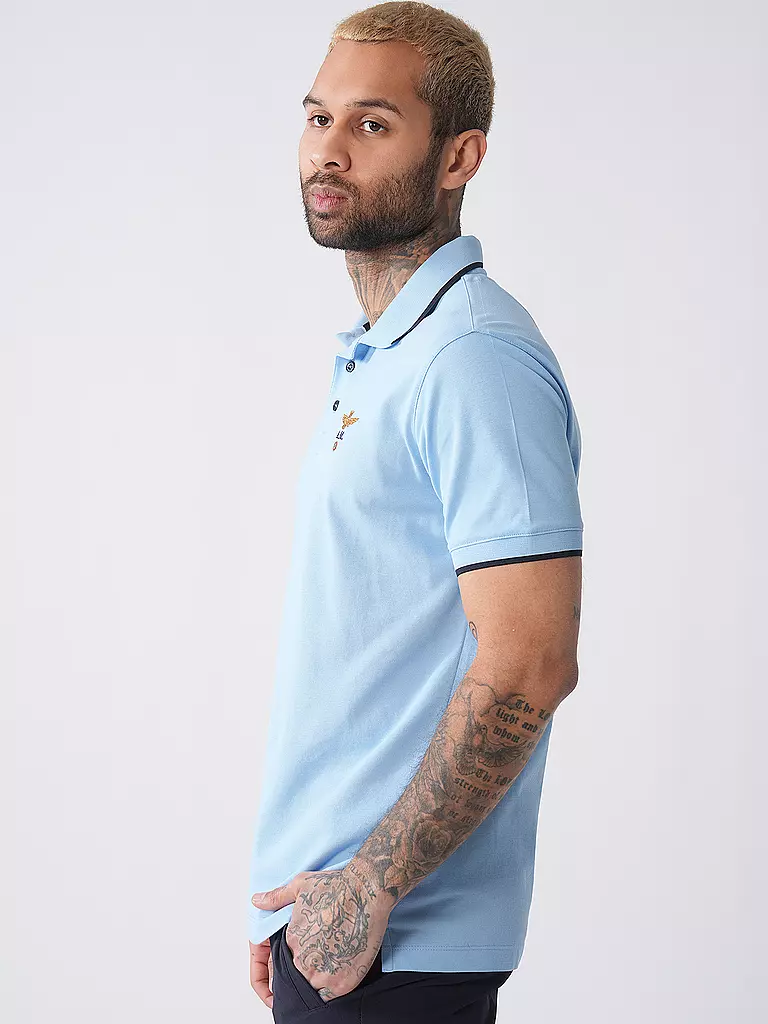 AERONAUTICA MILITARE | Poloshirt | hellblau