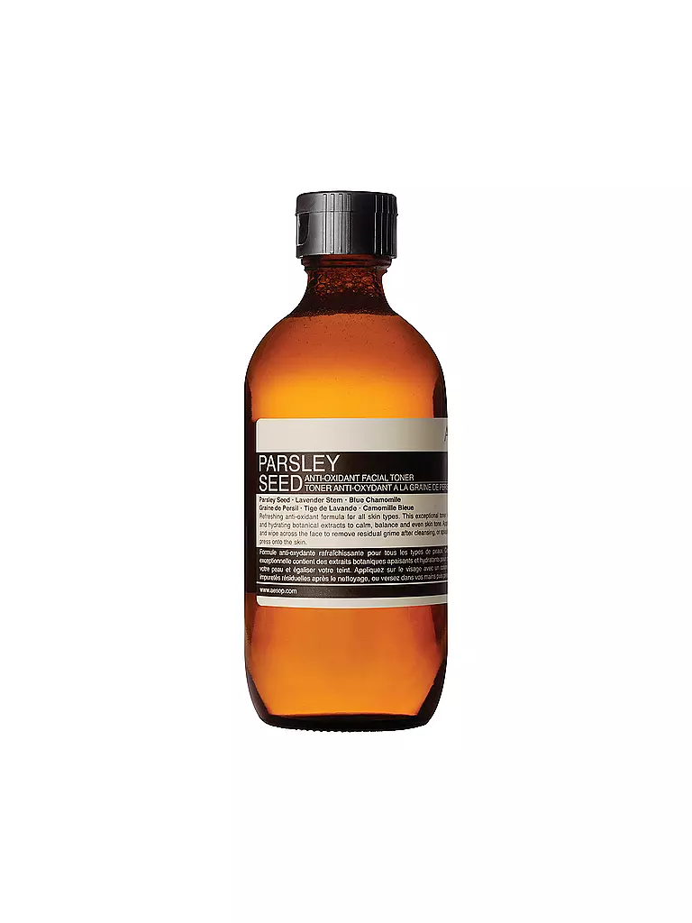 AESOP | Reinigung - Parsley Seed Anti-Oxidant Facial Toner 200ml | transparent