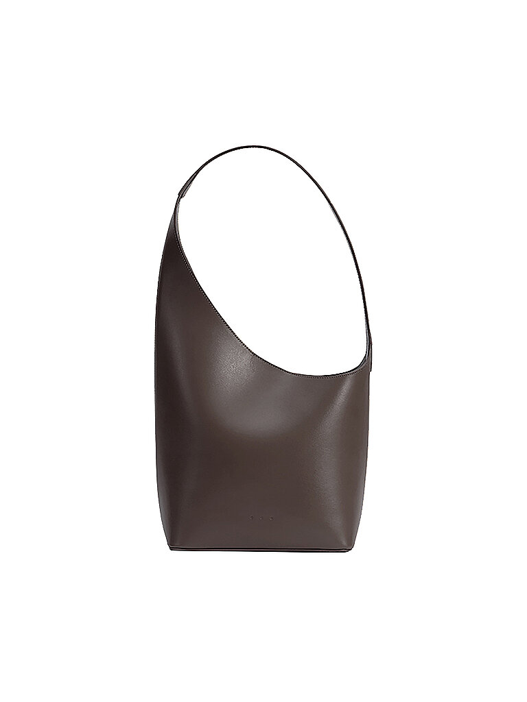 AESTHER EKME Ledertasche - Schultertasche LUNE braun