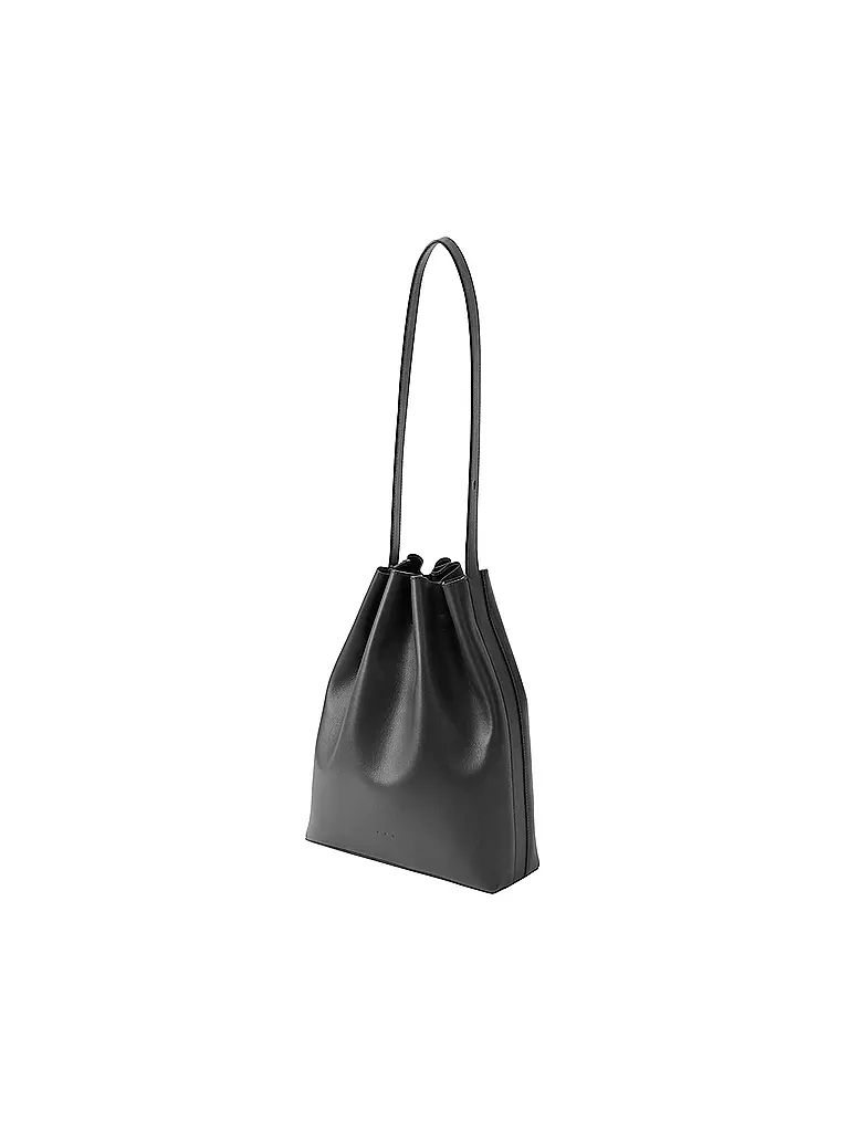 AESTHER EKME | Ledertasche - Bucket Bag Marin | schwarz