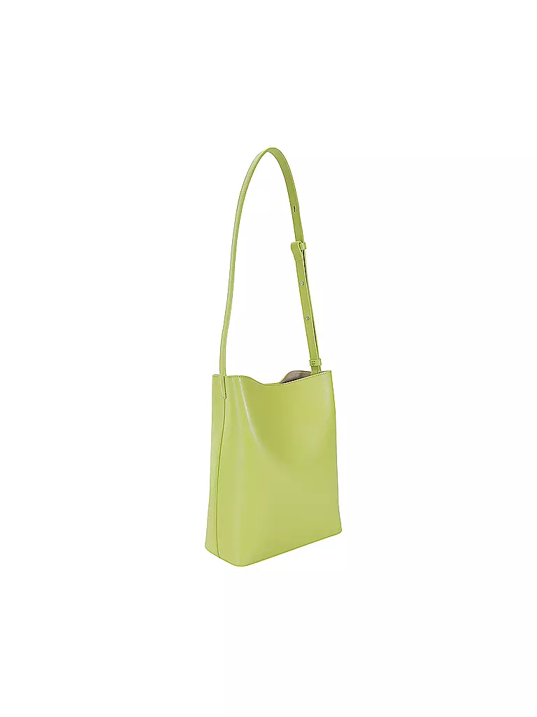 AESTHER EKME | Ledertasche - Bucket Bag SAC BUCKET | gelb