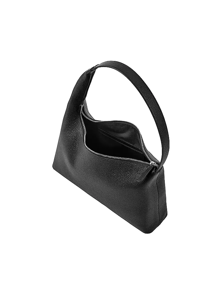 AESTHER EKME | Ledertasche - Hobo SOFT LUNE | schwarz