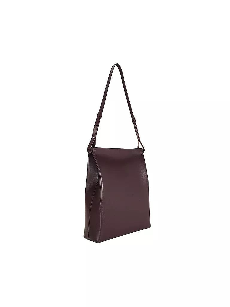 AESTHER EKME | Ledertasche - Hobo SWAY TOTE | dunkelrot