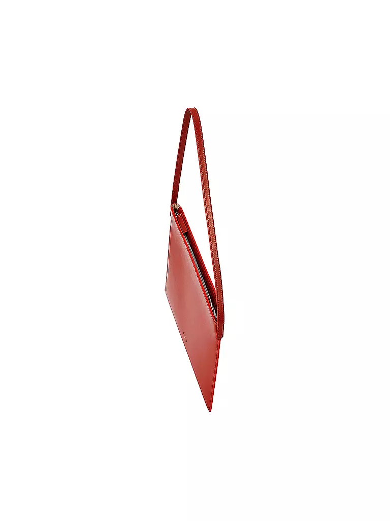 AESTHER EKME | Ledertasche - Mini Bag ANGLE CLUTCH | rot