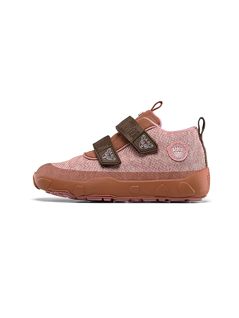AFFENZAHN Kinder Barfußschuhe - Sneaker KNIT HAPPY Reh hellbraun | 34