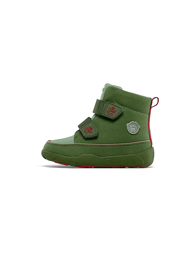 AFFENZAHN Kinder Winterstiefel VEGAN COMFY Drache grün | 23