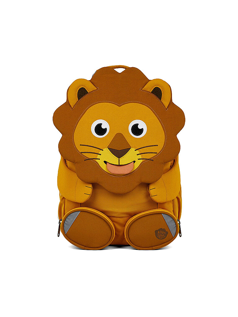 AFFENZAHN Kinder Rucksack Große Freunde - Löwe orange | Kinder | 01432-10002-10