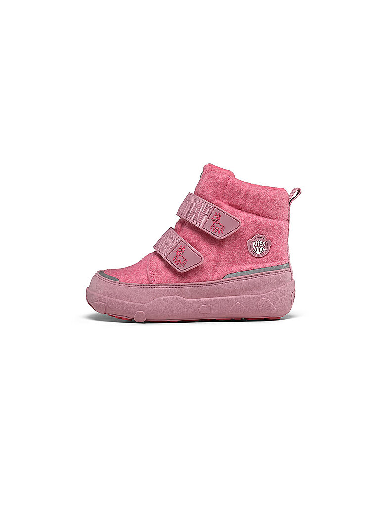 AFFENZAHN Kinder Stiefel WOLLE COMFY Einhorn rosa | 28