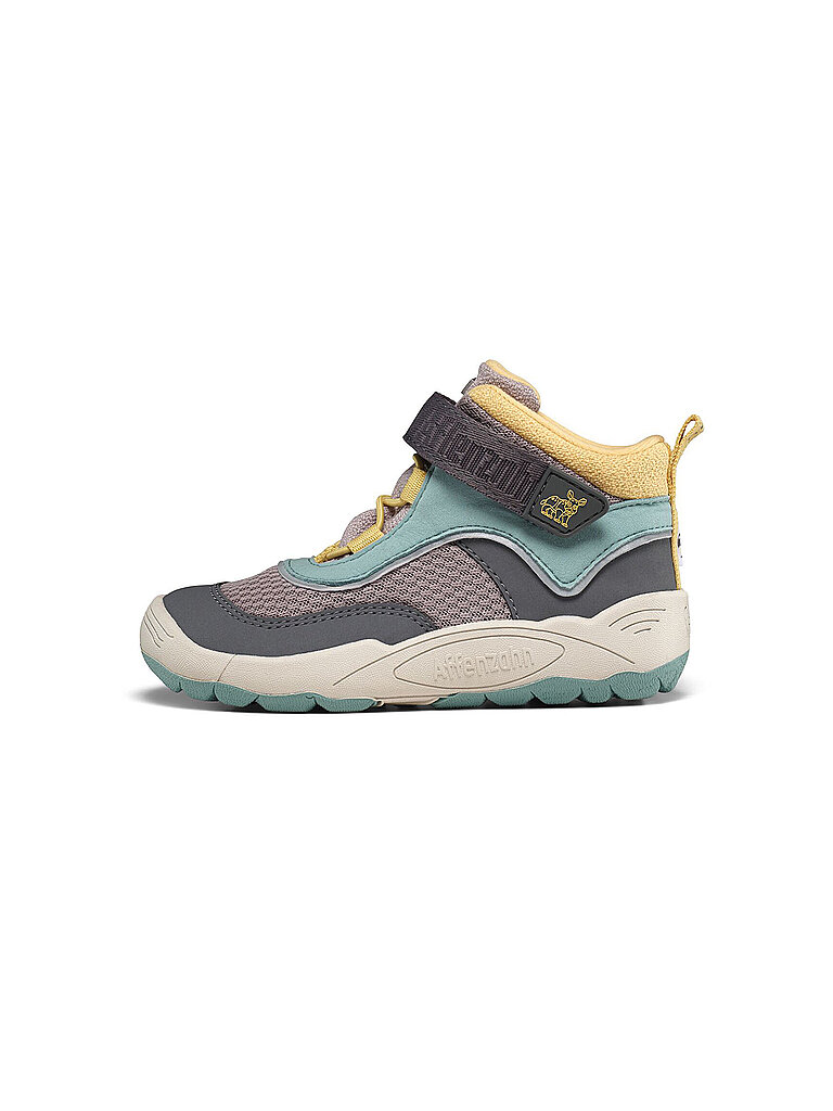 AFFENZAHN Kinder Sneaker VEGAN EXPLORY NASHORN grau | 26