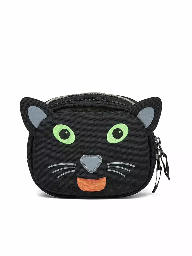 AFFENZAHN | Fahrradlenkertasche Panther | schwarz