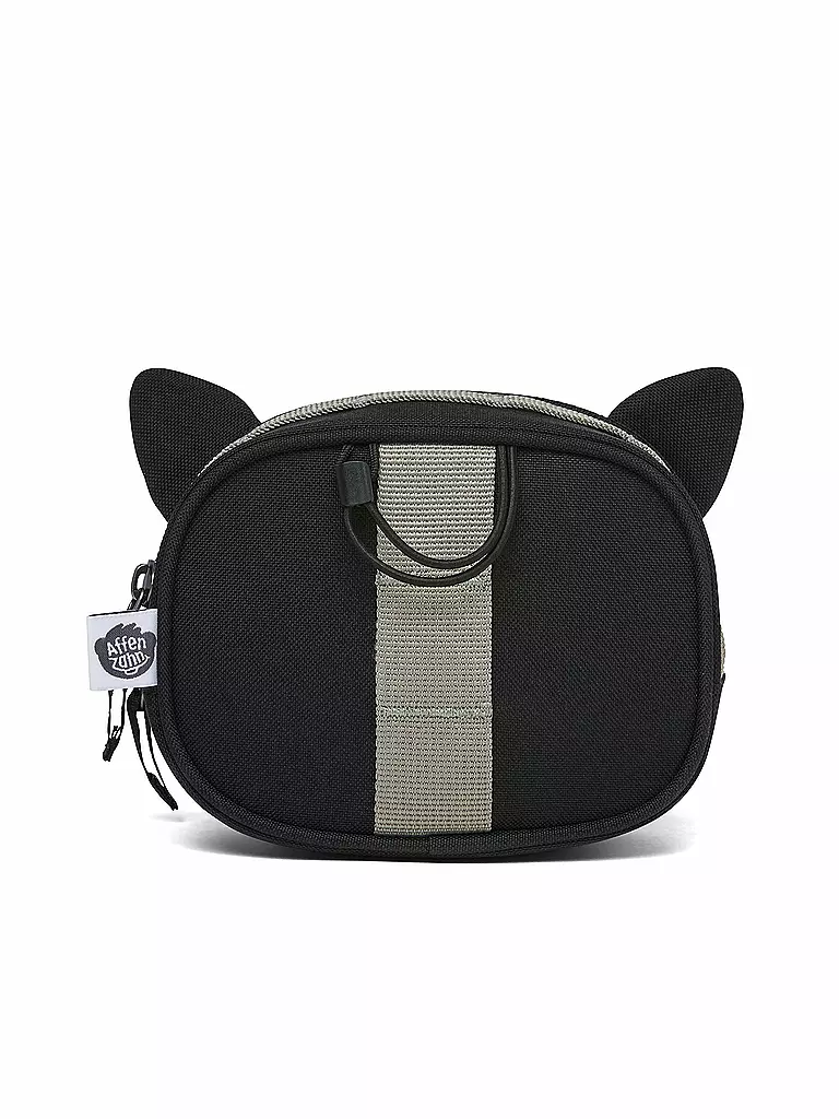 AFFENZAHN | Fahrradlenkertasche Panther | schwarz