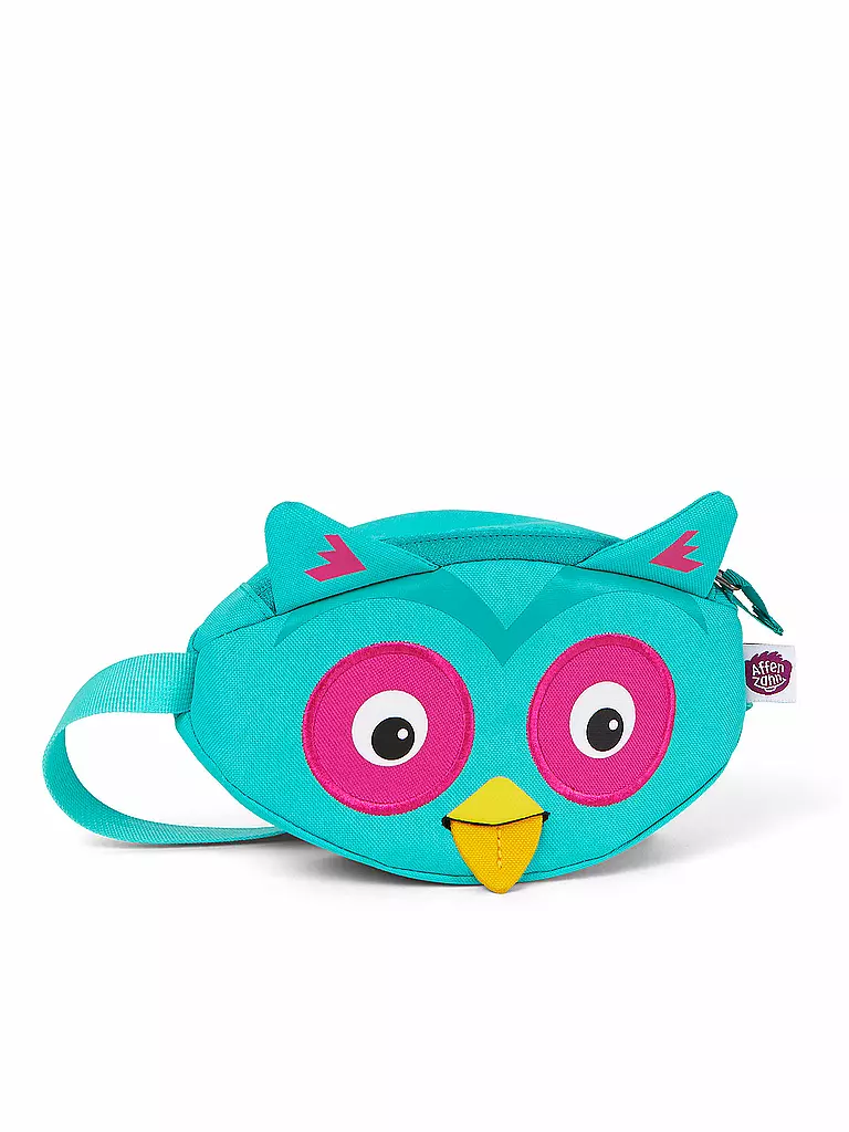 AFFENZAHN | Gürteltasche "Eluise Eule" | Türkis