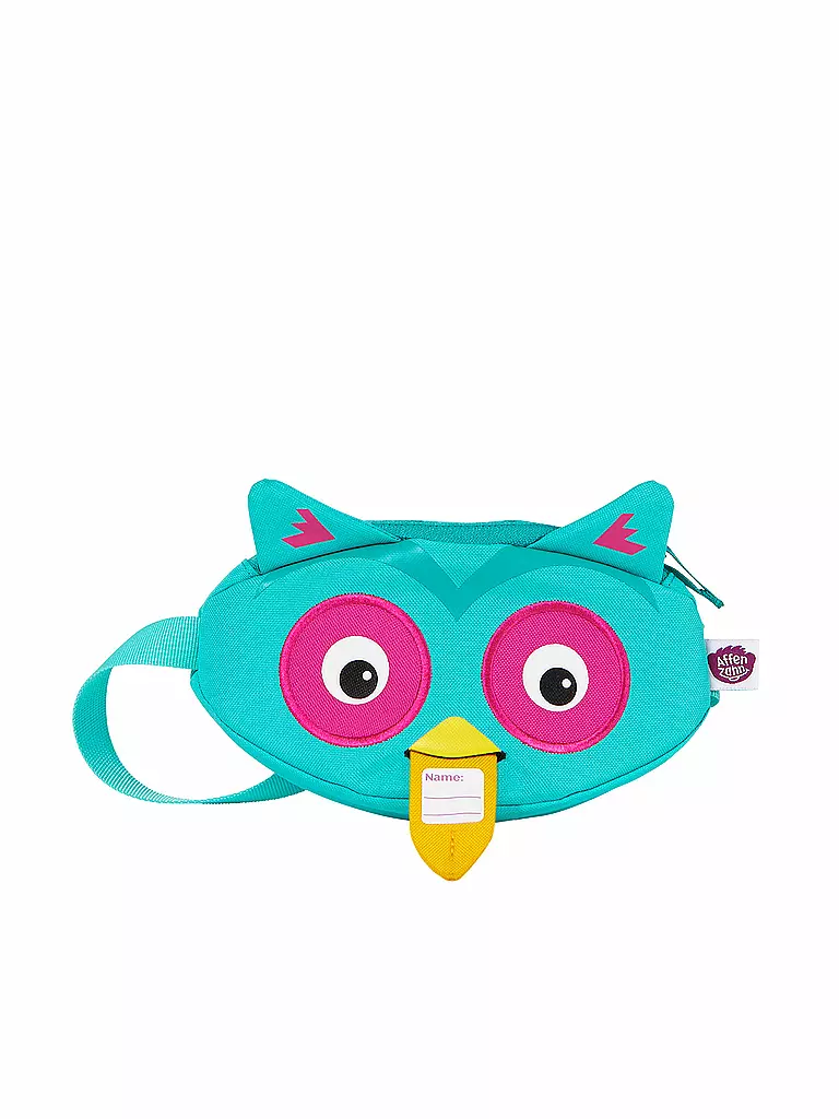 AFFENZAHN | Gürteltasche "Eluise Eule" | Türkis