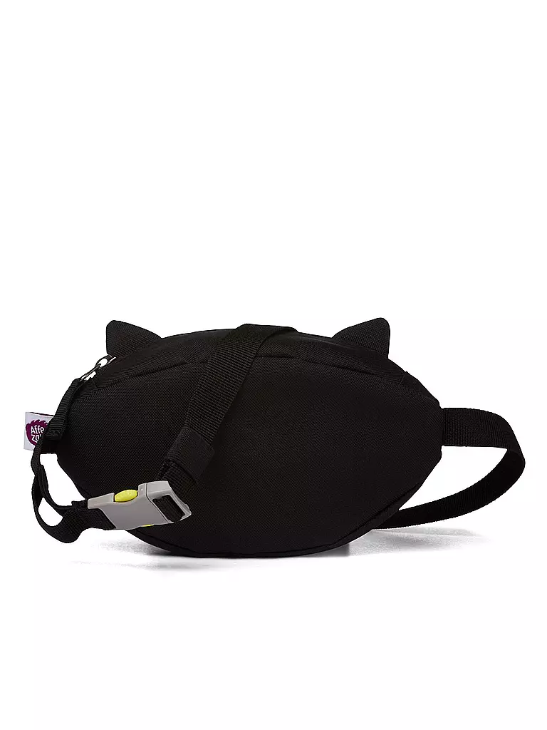 AFFENZAHN | Gürteltasche Schwarzer Panther | schwarz