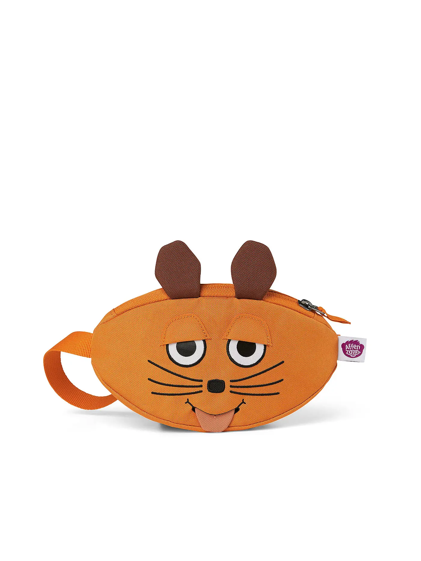AFFENZAHN | Gürteltasche "Hugo Hund" | orange