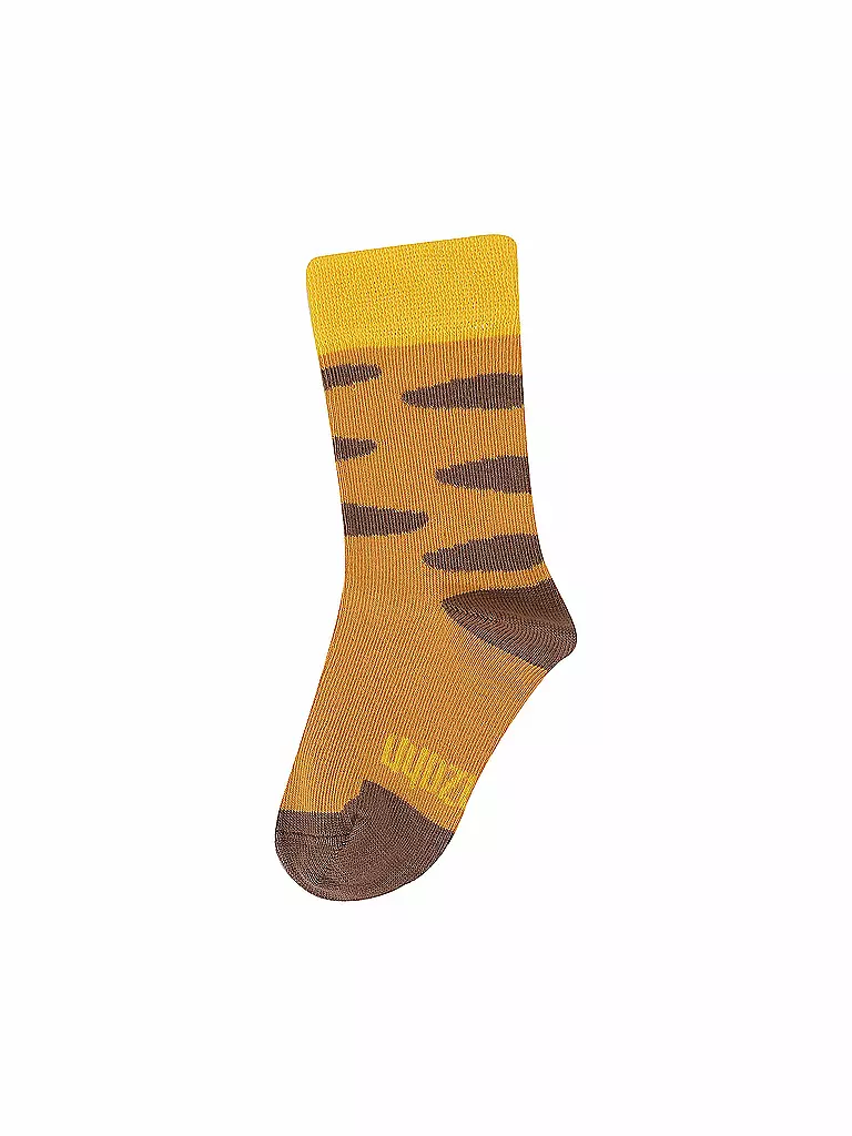AFFENZAHN | Jungen Socken TIGER gelb | gelb