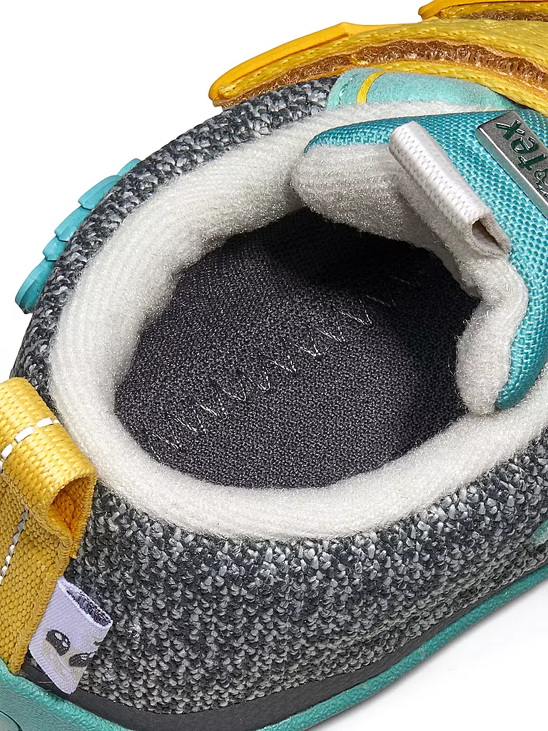 AFFENZAHN | Kinder Barfußschuhe - Übergangsschuhe KNIT HAPPY Nashorn | braun