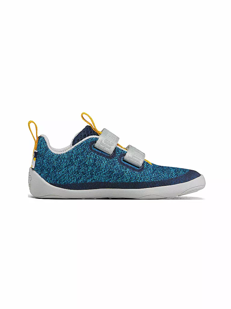 AFFENZAHN | Kinder Barfußschuhe Knit PENGUIN | blau