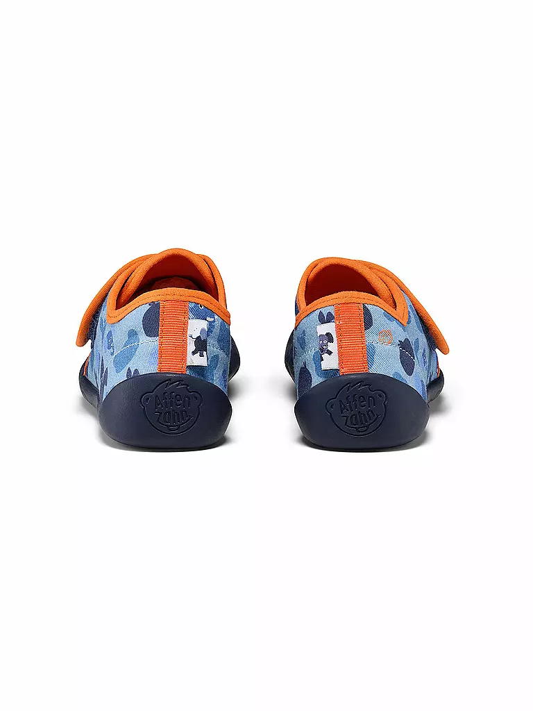 AFFENZAHN | Kinder Hausschuhe MOVY | blau