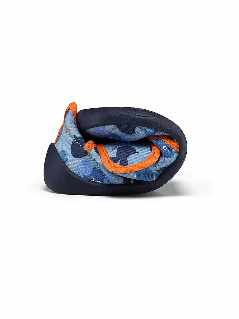AFFENZAHN | Kinder Hausschuhe MOVY | blau