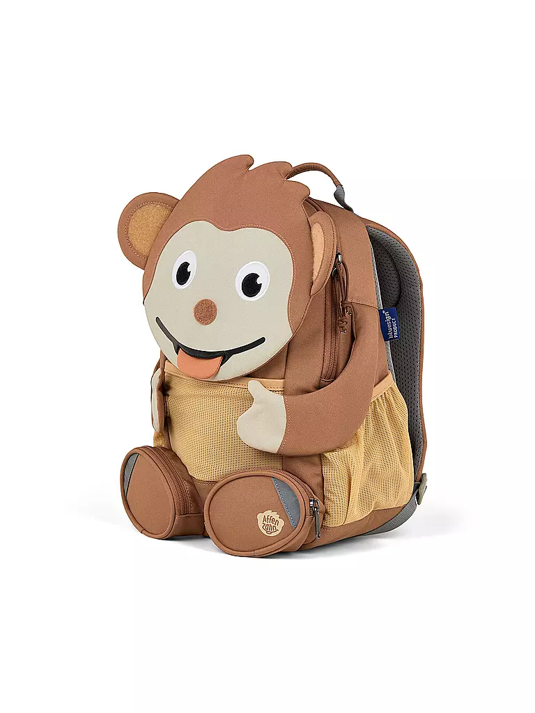 AFFENZAHN | Kinder Rucksack Große Freunde - Affe | dunkelblau