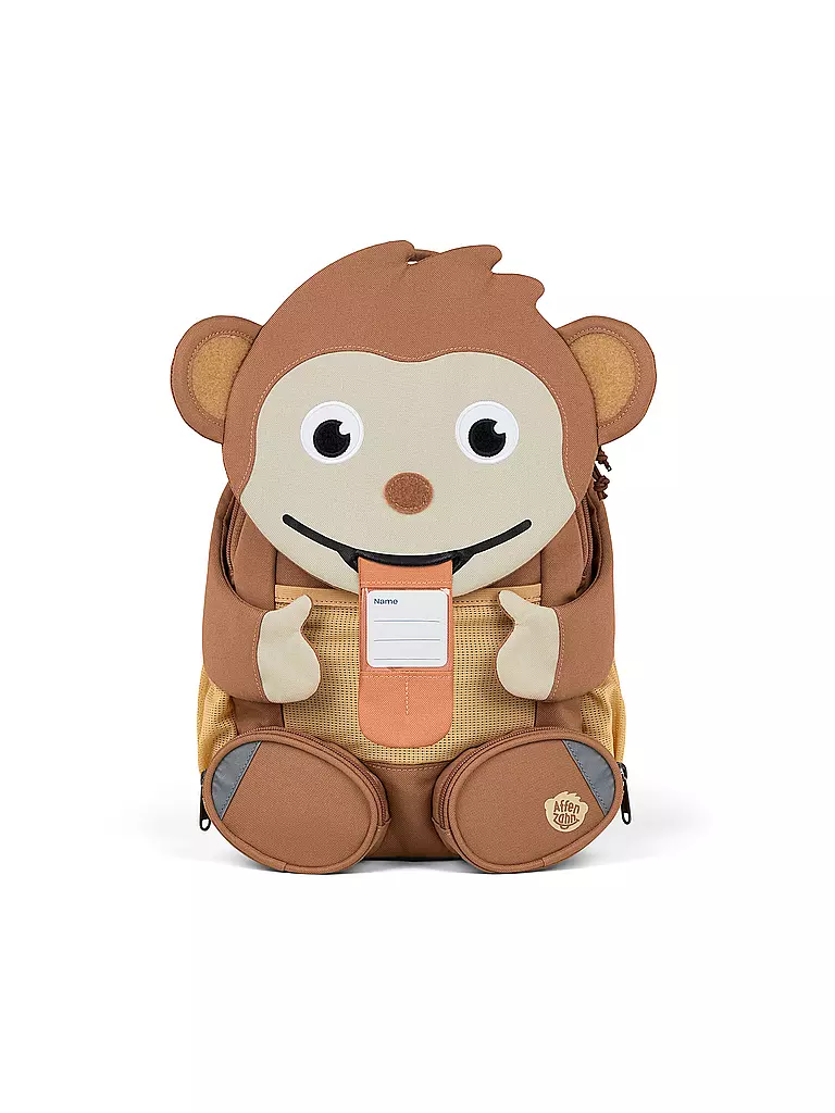 AFFENZAHN | Kinder Rucksack Große Freunde - Affe | dunkelblau