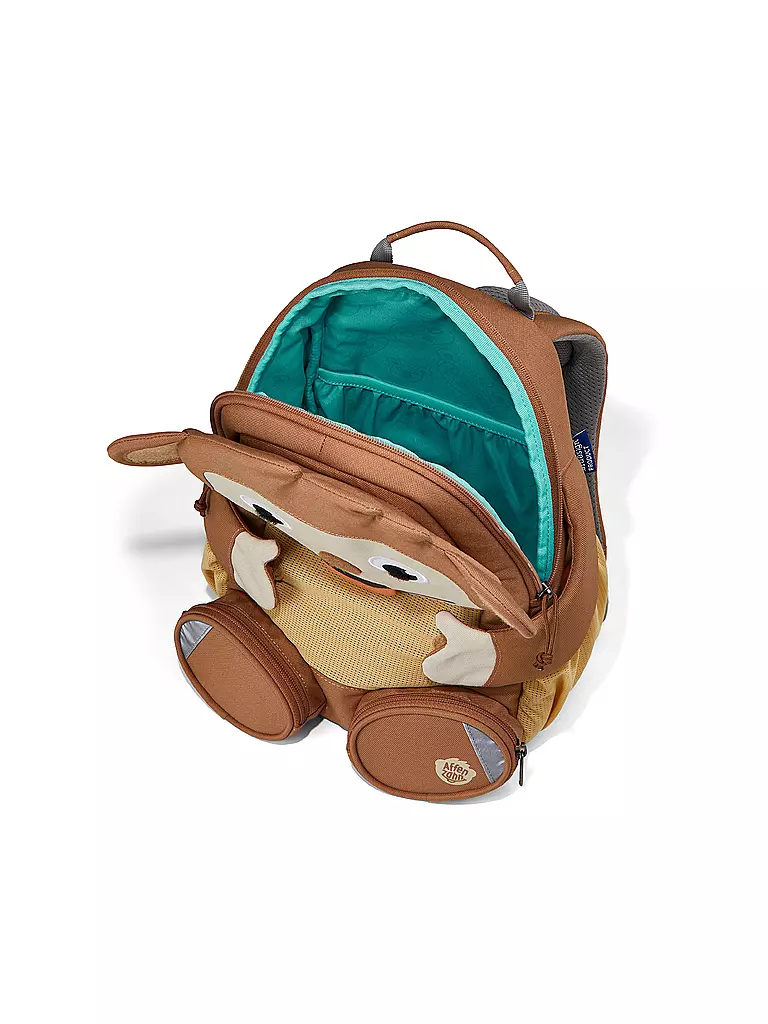 AFFENZAHN | Kinder Rucksack Große Freunde - Affe | dunkelblau